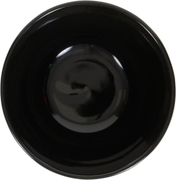 Ceramic Cereal Bowl, 5.5", Black - Image 2