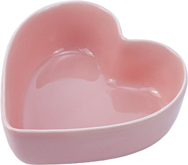 Heart-shaped Bowls for Salad Soup Snack Dessert Best Kitchen Household Cooking Gifts for Home Kitchen, Pink/ Blue/ White/ Green